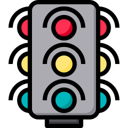 Traffic lights icon