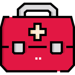 First aid kit icon