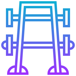 Bench press icon