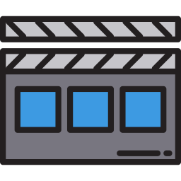 Clapperboard icon