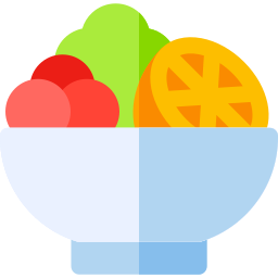 Fruit salad icon