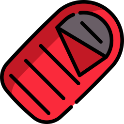 Sleeping bag icon