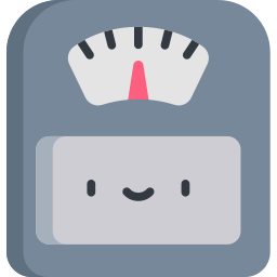 Weighing scale icon