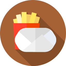 Fish and chips icon