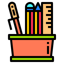 Pencil case icon