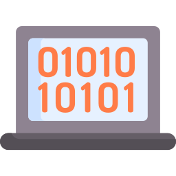 Binary code icon