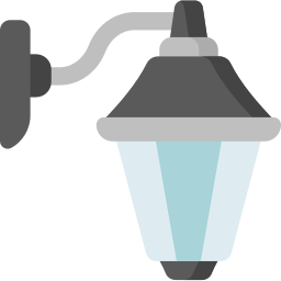 Wall lamp icon