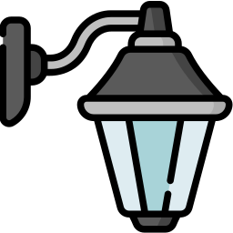 Wall lamp icon