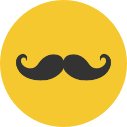 bigode Ícone