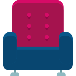 fauteuil Icône