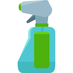 Cleaning spray icon