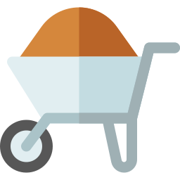 Wheel barrow icon