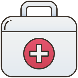 First aid kit icon