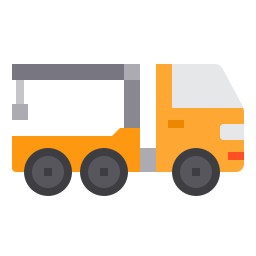 Crane truck icon