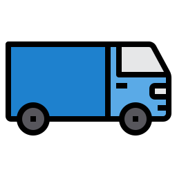 Cargo truck icon