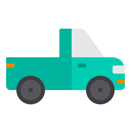 Pickup truck icon