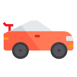 Racing car icon