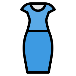 Vestido de lápis Ícone