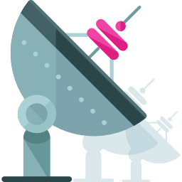 Satellite dish icon