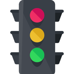 Traffic light icon