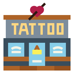 Tattoo studio icon