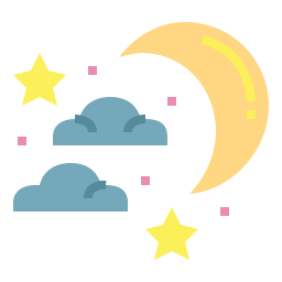 Half moon icon