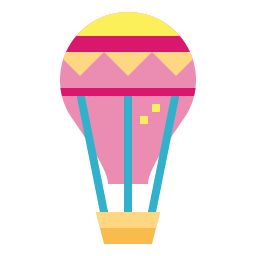 Air balloon icon