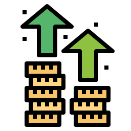 croissance Icône