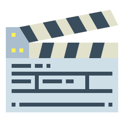 Clapperboard icon