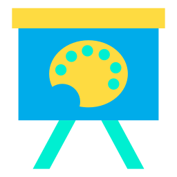 Painting palette icon