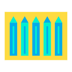 Color pencils icon