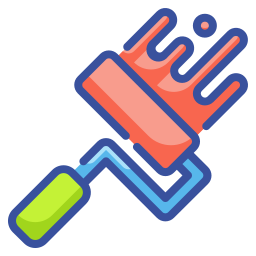 Paint roller icon