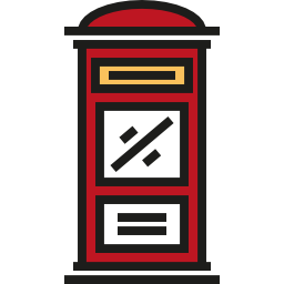 Phone booth icon