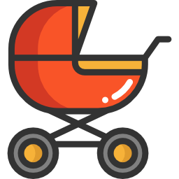 kinderwagen icoon