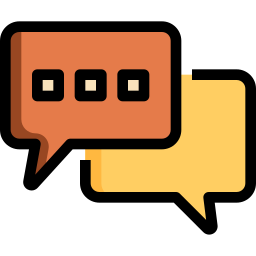 Chat bubble icon