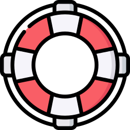 bouée de sauvetage Icône