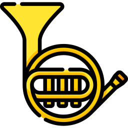 French horn icon