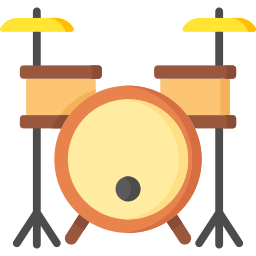 Drum set icon