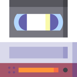 Vhs player icon