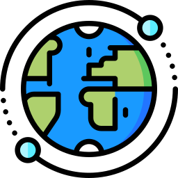 Planet earth icon