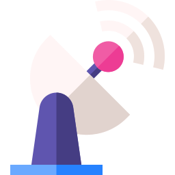 Satellite dish icon