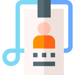 carte d'identité Icône