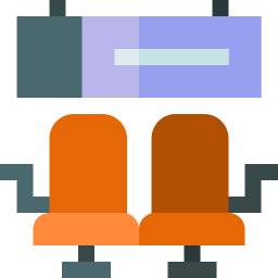 Waiting room icon