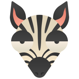 zebra icona