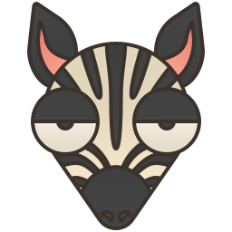 zebra ikona