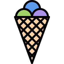 Ice cream cone icon