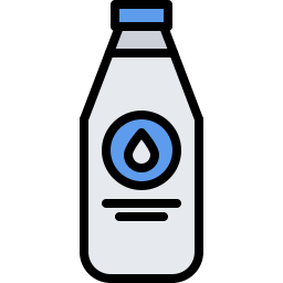 Milk bottle icon