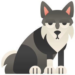 Siberian husky icon