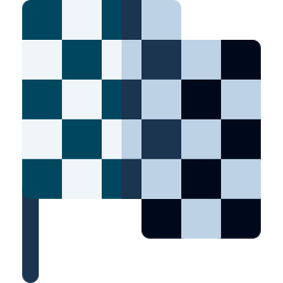 Chequered flag icon