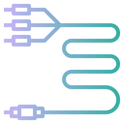 Conector jack Ícone